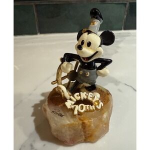 Steamboat Willie Mickey's 70th Anniversary Disney By Ron Lee Signed 1923/2500